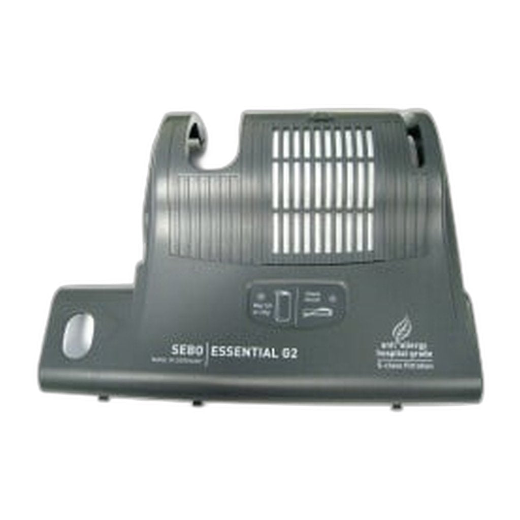 SEBO Power Head Cover for ESSENTIAL G2 — Gray Black, Complete