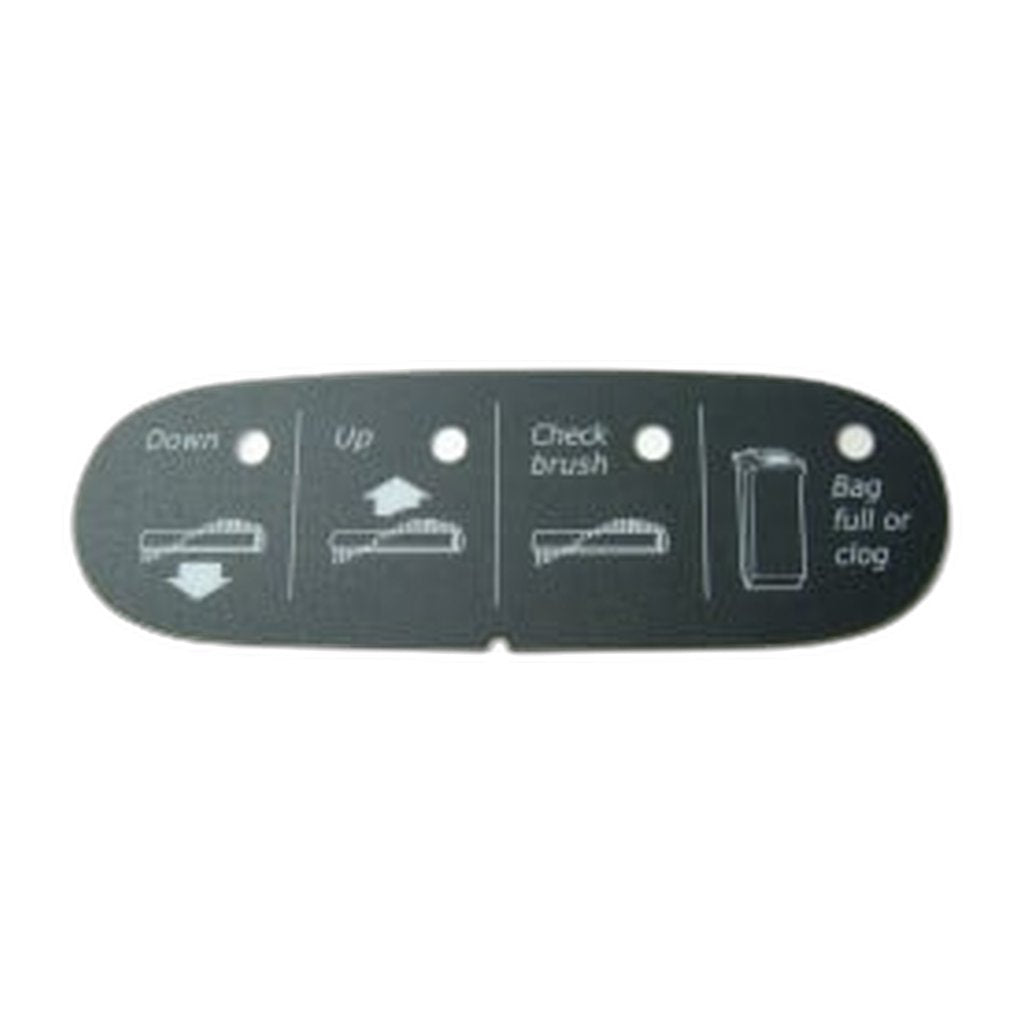 SEBO Status Display Panel in Gray Black for AUTOMATIC X4 and X5