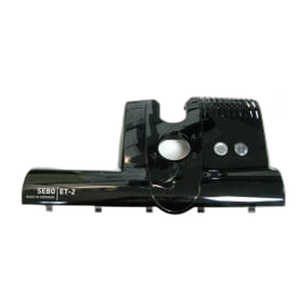 SEBO ET-2 Power Head Cover — Black, No-Switch Configuration