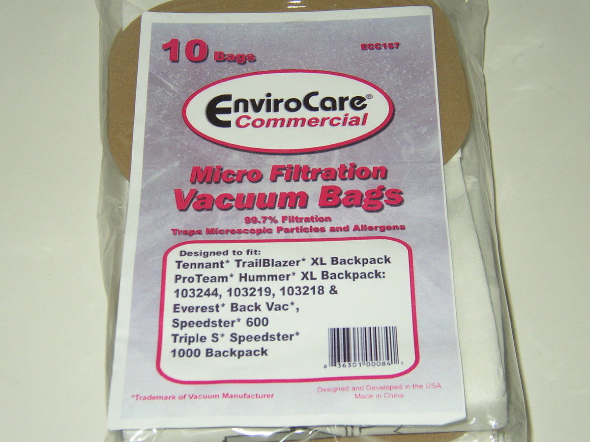 EnviroCare ECC167 Bags for Hummer XL and Trailblazer XL
