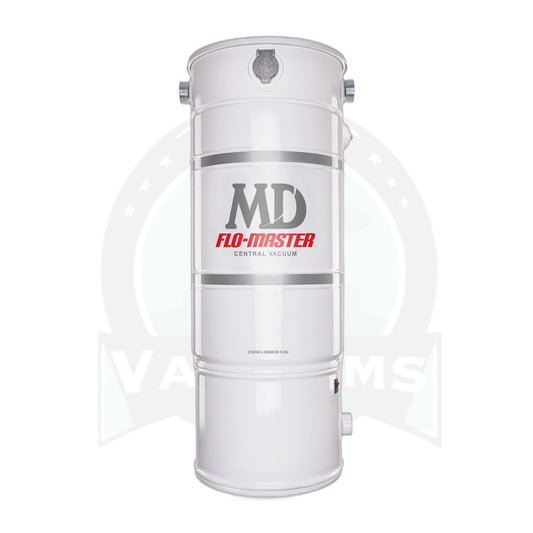 MD Flowmaster F650T Top-Fill Central Vacuum - 650 AW, 8 Gal