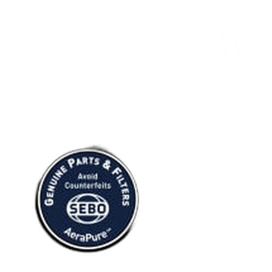 SEBO Textile Exhaust Microfilter for FELIX Premium — Black and White Leopard