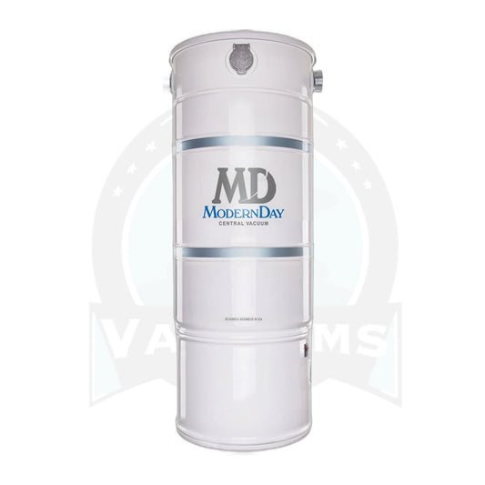 MD M715H Top-Fill Central Vacuum Unit - 718 AW, 8 Gallon