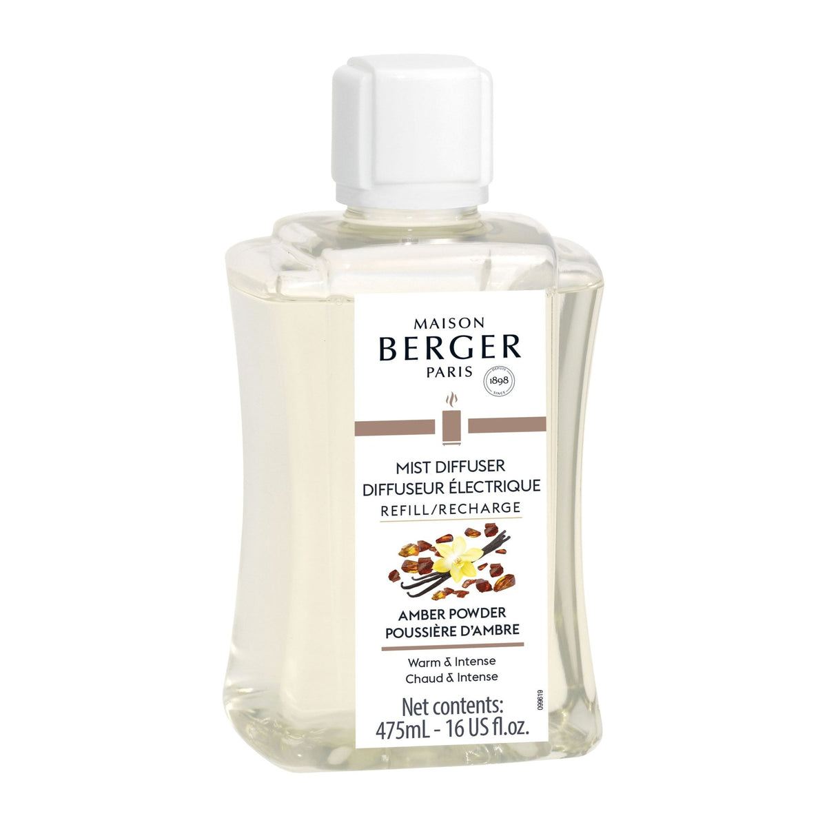 Maison Berger Amber Powder Mist Diffuser Refill – 475 mL
