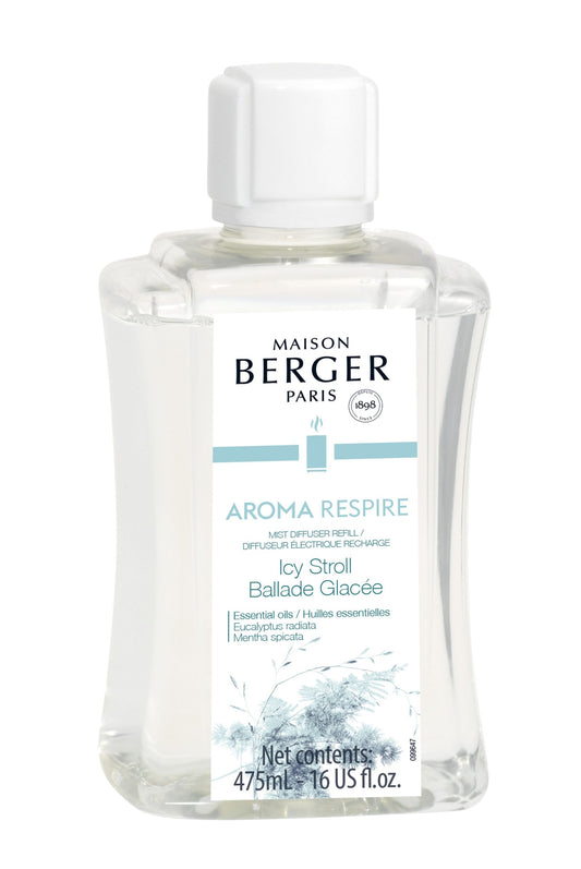 Maison Berger AROMA RESPIRE: Icy Stroll Mist Diffuser Refill – 475 mL
