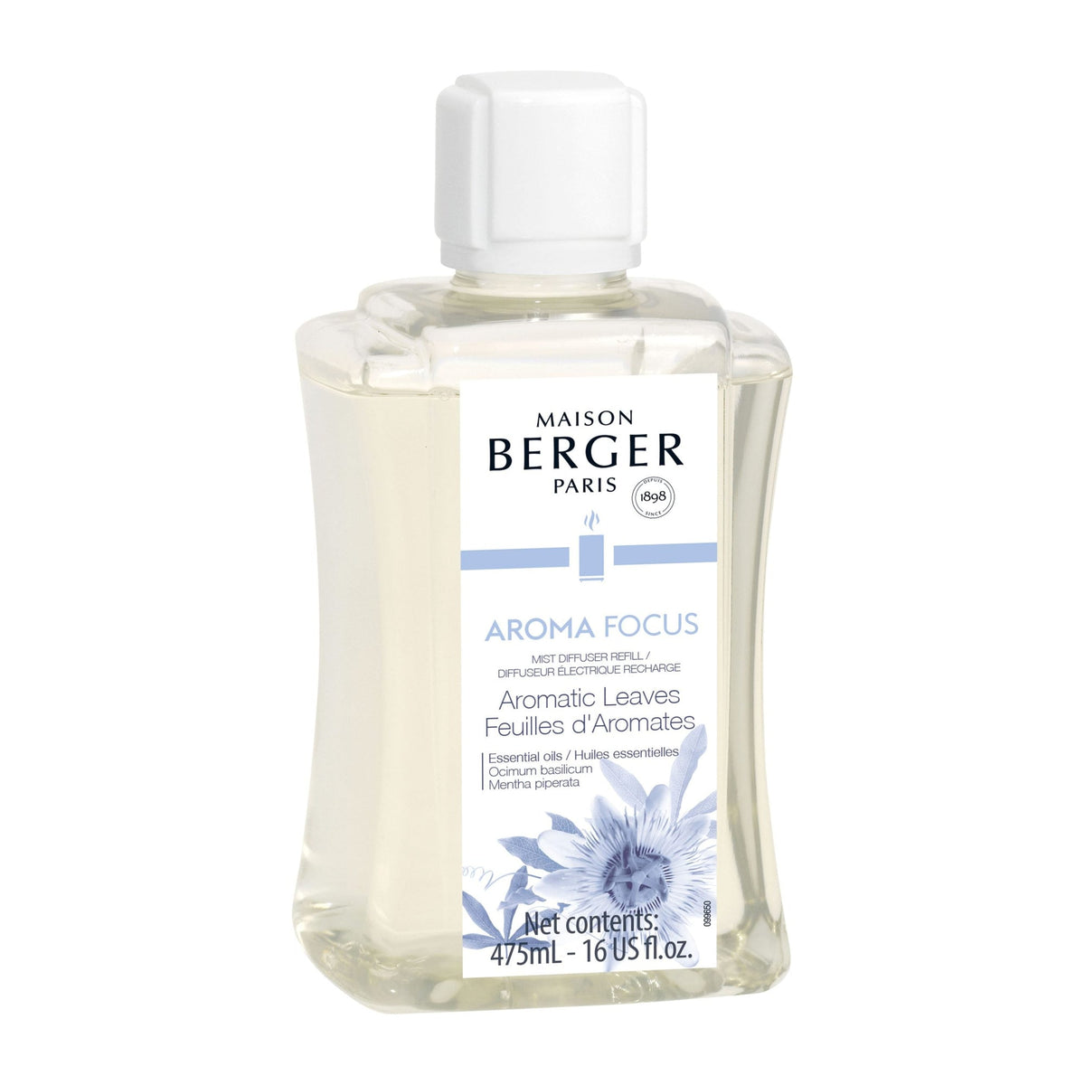 Maison Berger AROMA FOCUS : Aromatic Leaves Mist Diffuser Refill – 475 mL