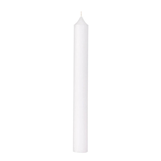 Maison Berger Colorama Dinner Candle – White, 8-inch