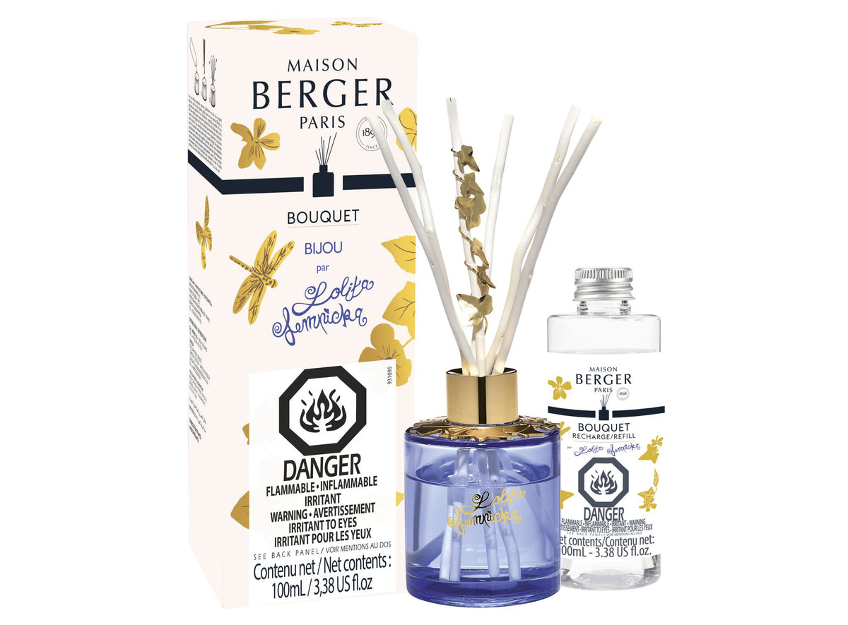 Maison Berger Lolita Lempicka Reed Diffuser Gift Set – Violet