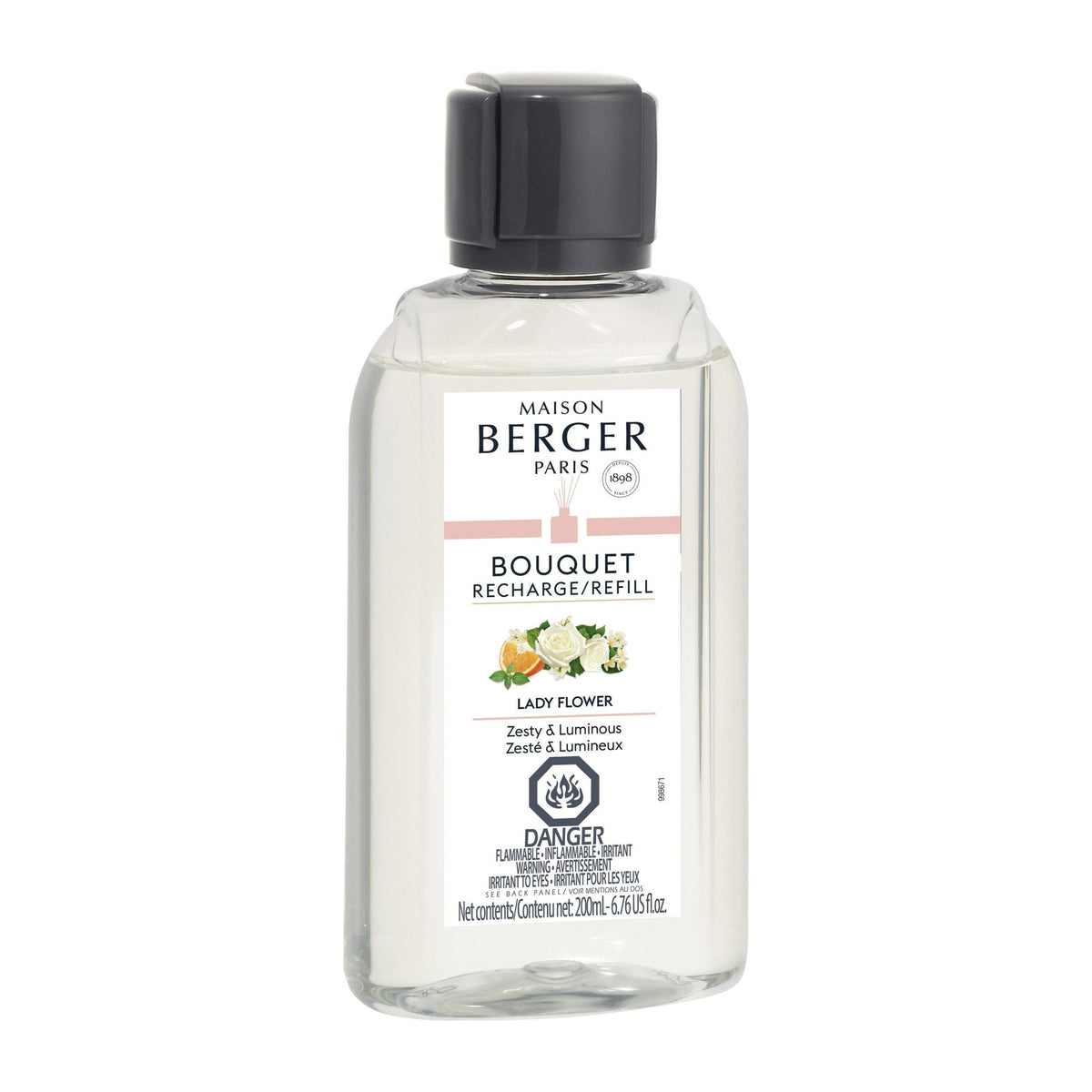 Maison Berger Lady Flower Reed Diffuser Refill – 200 mL