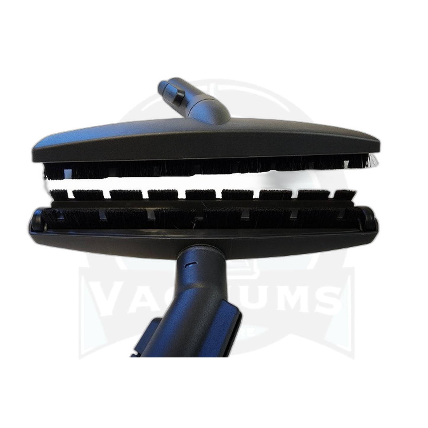 Miele 35mm Parquet Floor Brush 11-3/4", Button-Lock, Black