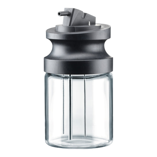 Miele MB-CVA 7000 glass milk container 11234120 with lid and siphons
