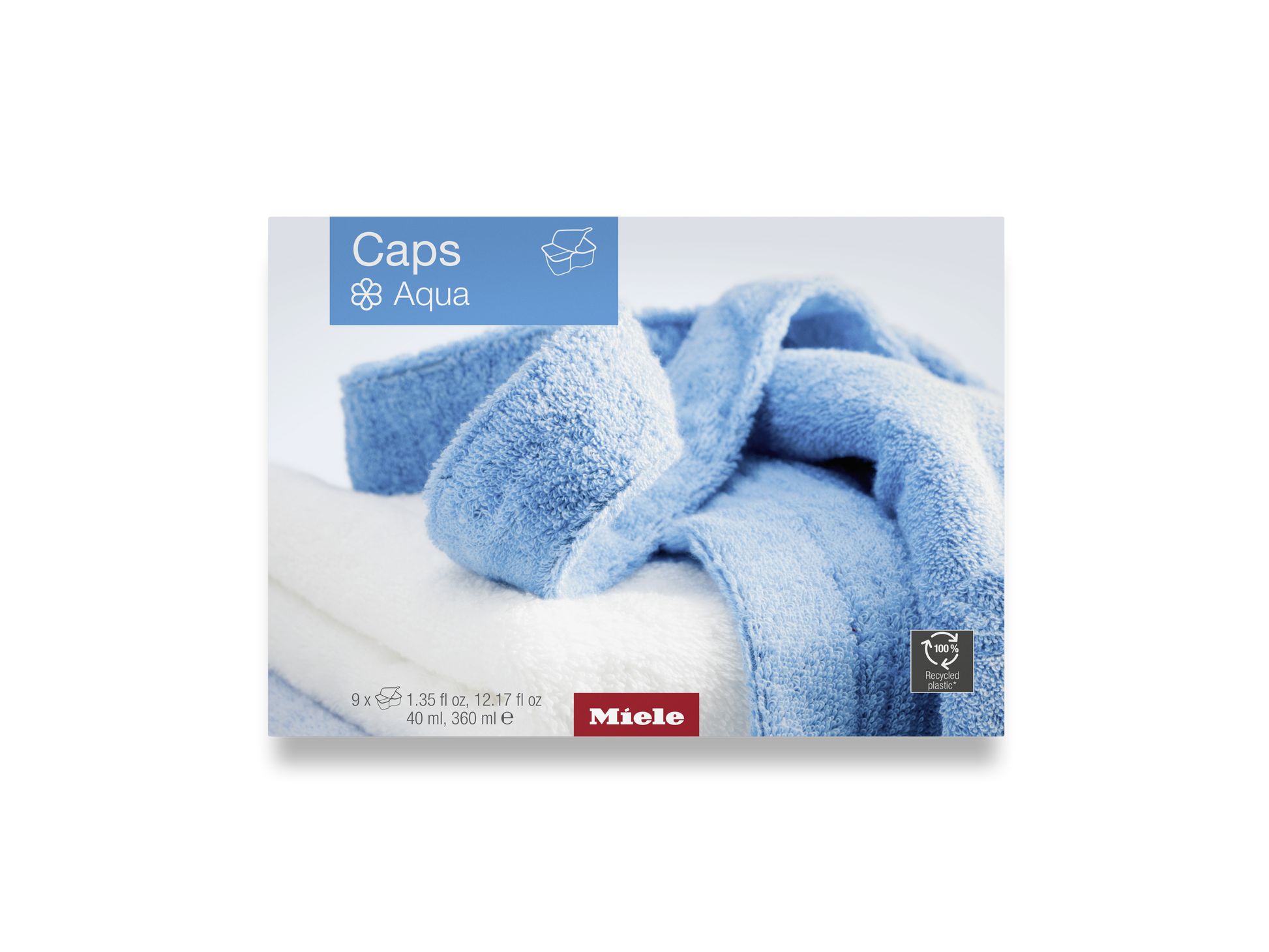 Miele Aqua Fabric Softener CapDosing Capsules – 9 Pack