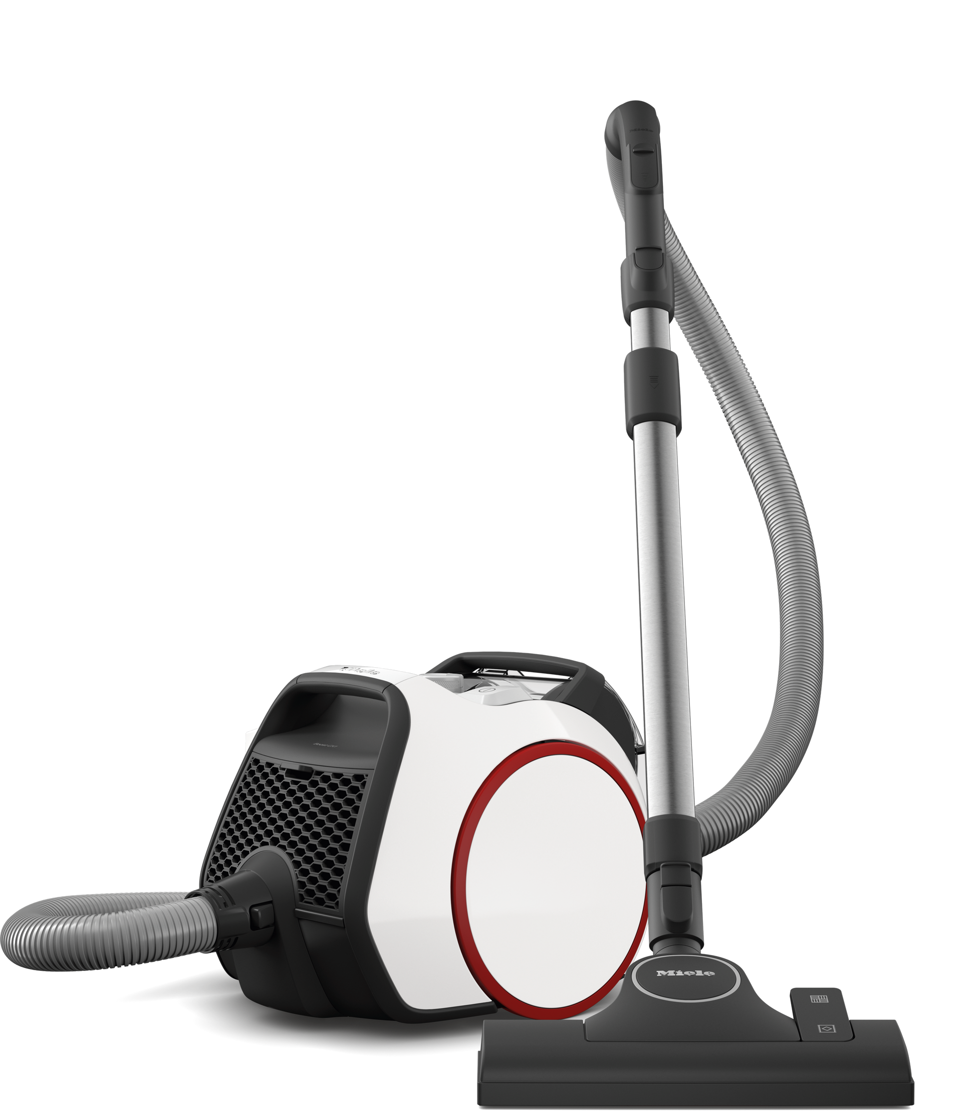 Miele Boost CX1 Pure Suction Bagless Canister Vacuum – Lotus White