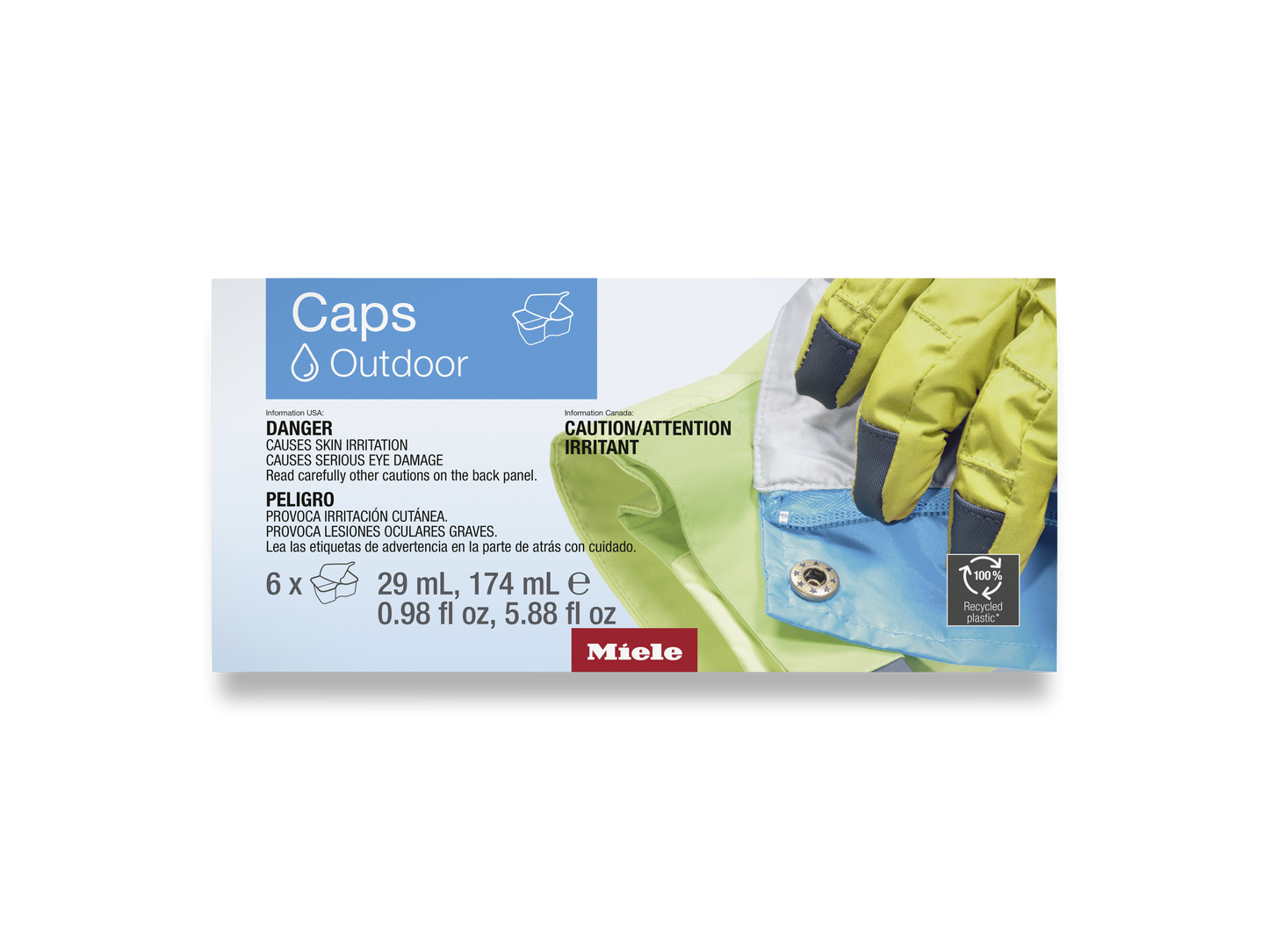 Miele Outdoor CapDosing Detergent Capsules – 6 Pack