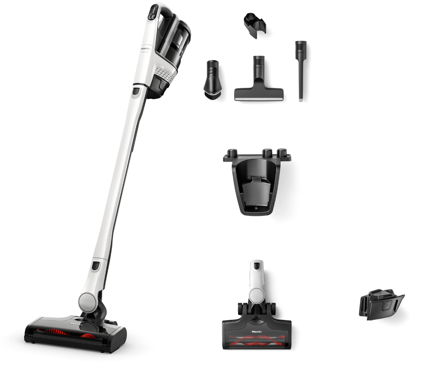 Miele Triflex HX3 cordless vacuum in Brilliant White, model 12878460