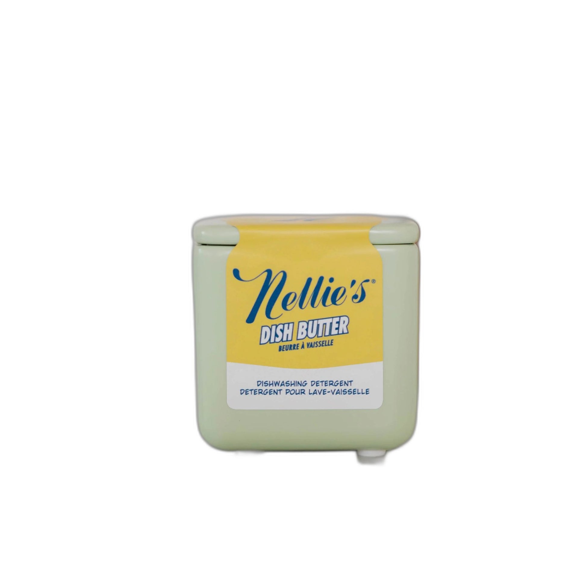 Nellie's Dish Butter, White Ceramic Dish