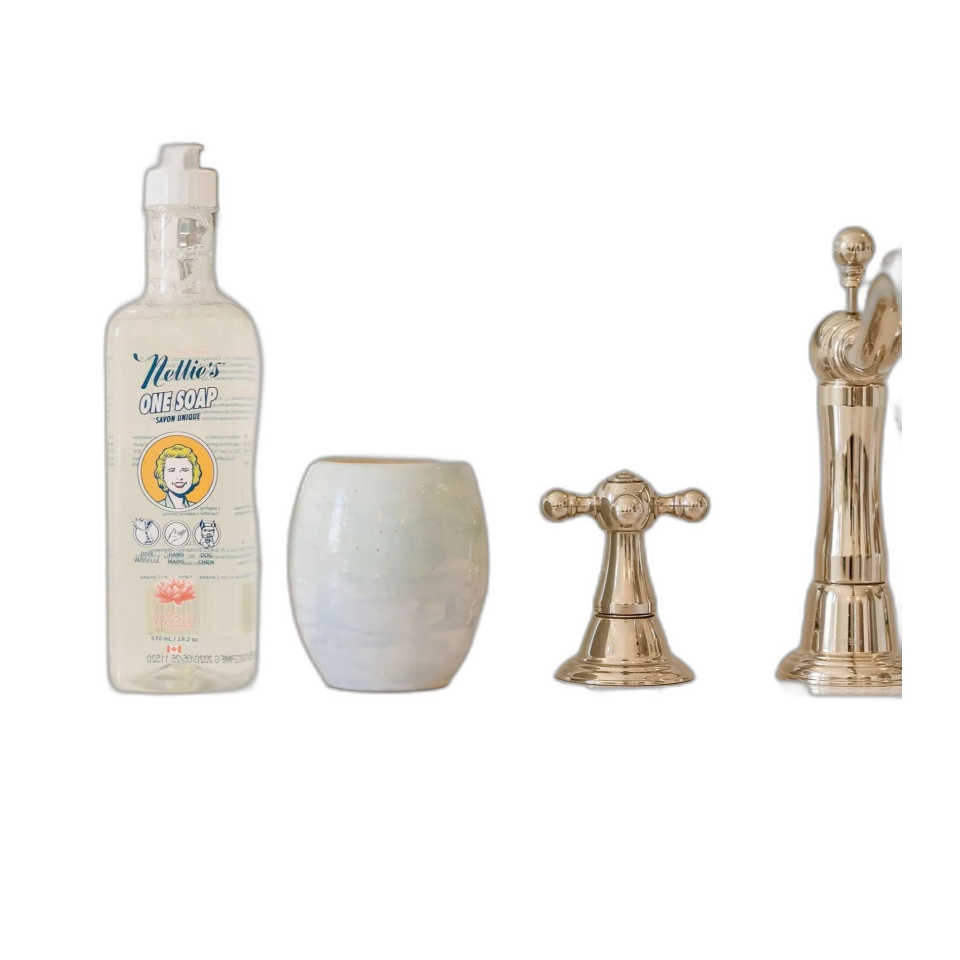 Nellie's One Soap, Fragrance Free 570 ml