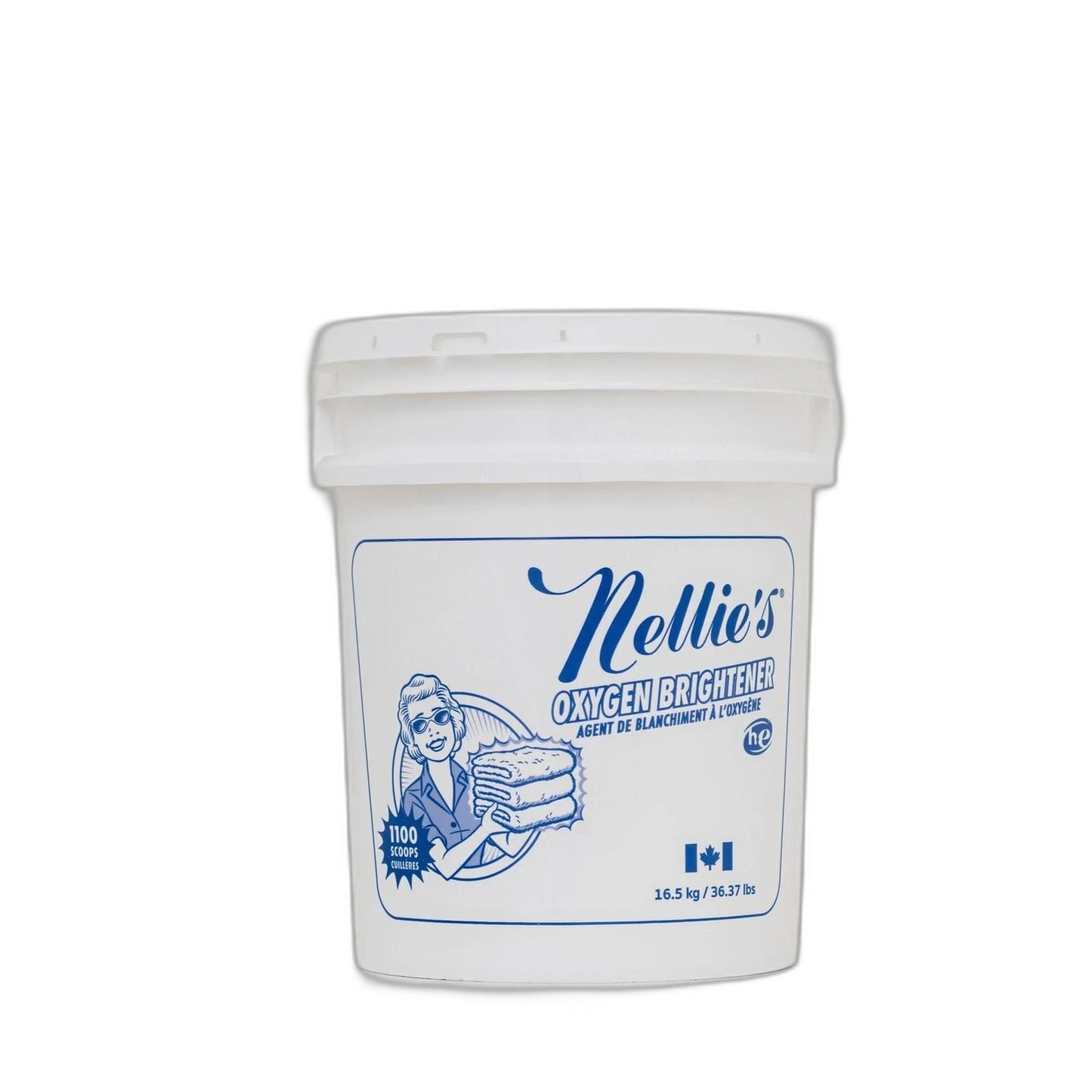 Nellie's Oxygen Brightener Bucket, 1,100 Scoops
