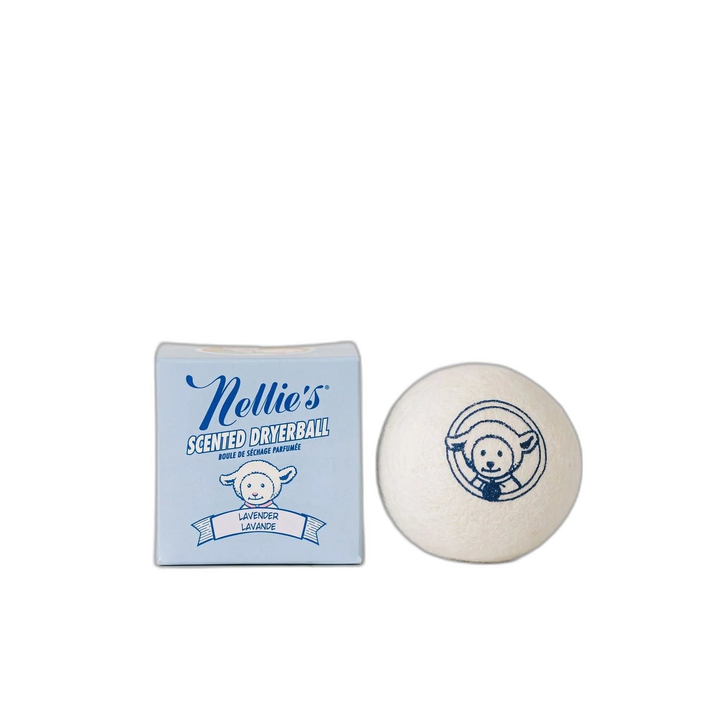Nellie's Scented Wool Dryerball, Lemongrass