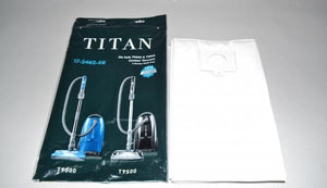 Titan PAPERT9000-6 HEPA Canister Bags, 6 Pack