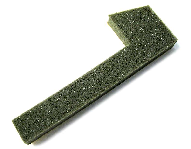 SEBO 6120/3 rear foam seal for C1.1, C2.1 and C3.1 canister vacuums