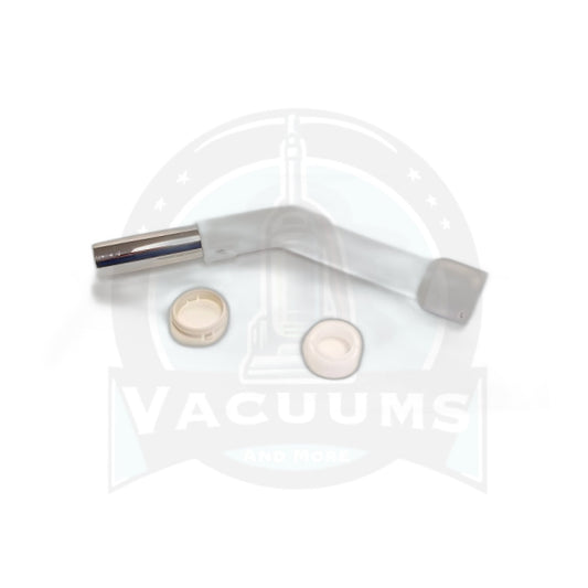 Fit All 1-1/4" White Hose Handle with Metal FF Stub Tube (3-Piece)