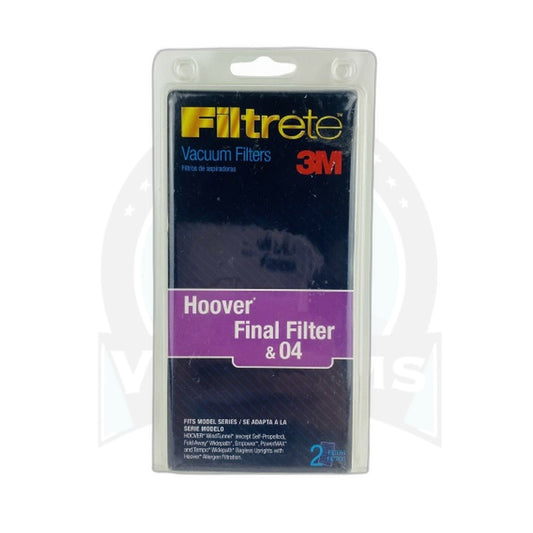 Hoover WindTunnel Final Filter 2-Pack, 3M Filtrete (40110004)